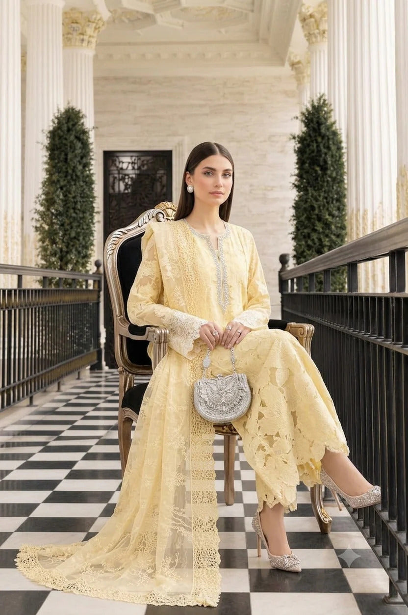 MARIA B LUXURY LAWN UNSTITCH